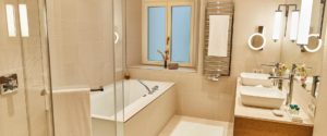 cleaned bathroom image